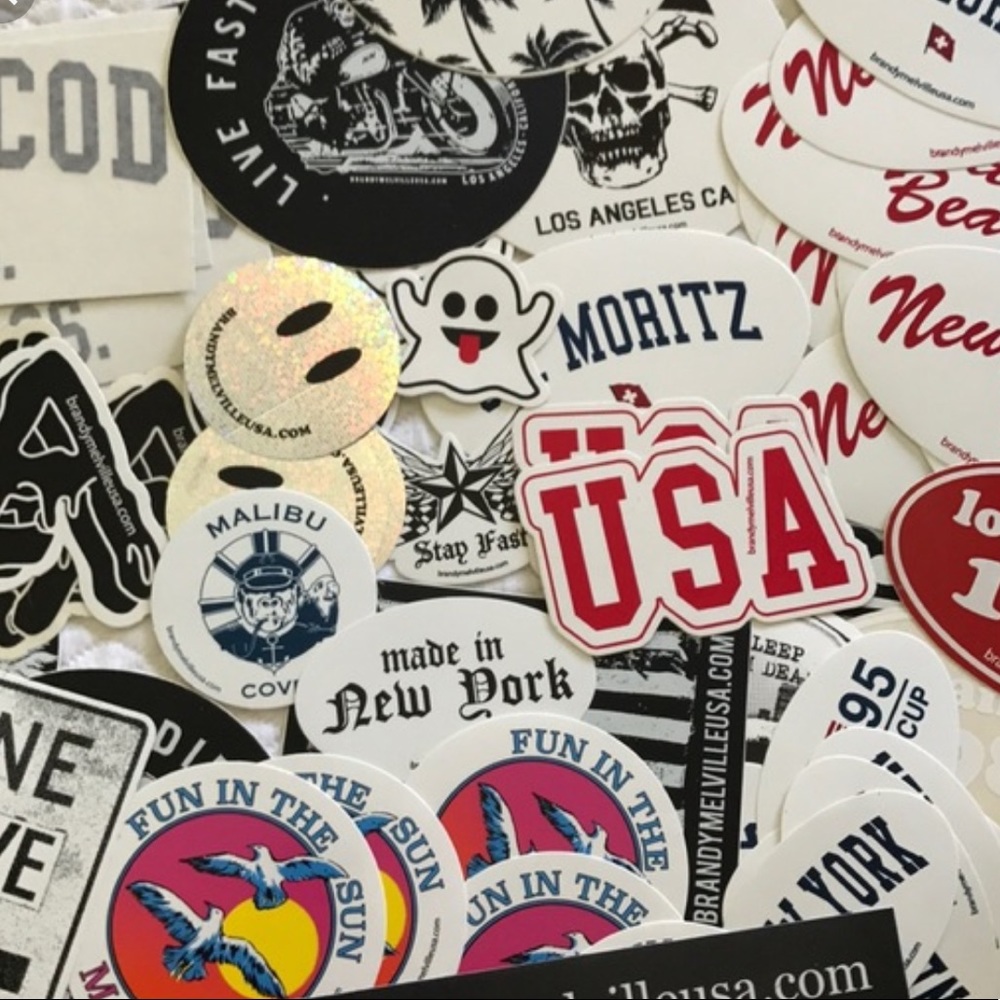 brandy Melville stickers new rare